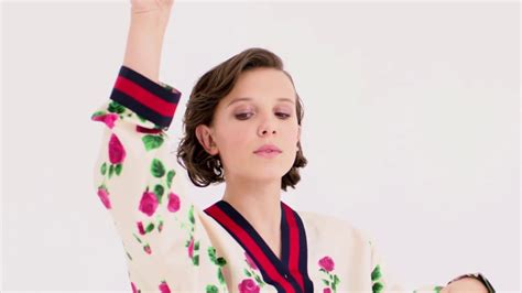 millie bobby brown gucci ad|Latest Gucci ad campaign, sound up : r/dinosaurjr .